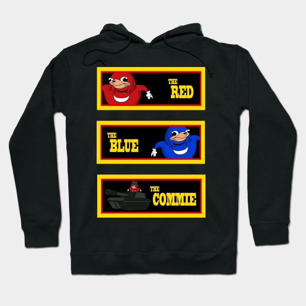 Uganda Knuckles western movie Hoodie by DigitalCleo